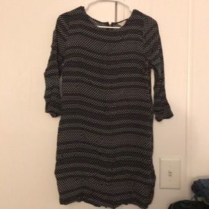 Heart mid sleeve dress